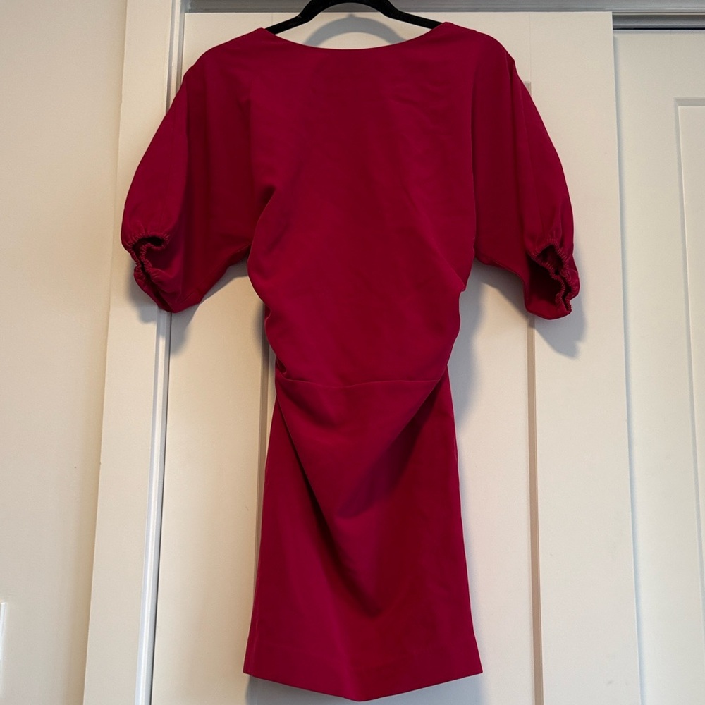 NWT NBD Pink Backless Mini Dress